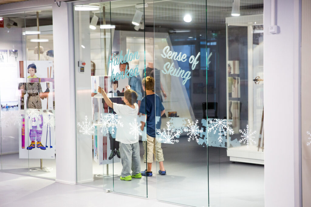 Children in Ski Museum